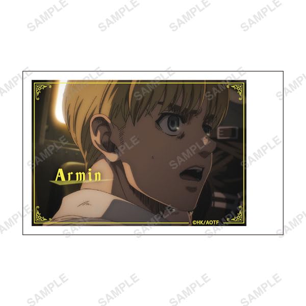 "Attack on Titan The Final Season" -Favorite Series- Instax Style Card Armin