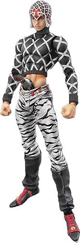 Super Action Statue "JoJo's Bizarre Adventure -Part V-" Guido Mista & Sex Pistols Ver. Black