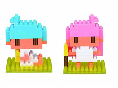Kiki Character Collection Series Nanoblock (NBCC-003) Little Twin Stars - Kawada