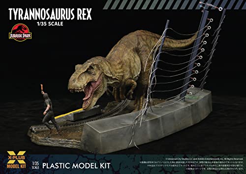 1/35 Scale "Jurassic Park" Tyrannosaurus Rex Plastic Model Kit