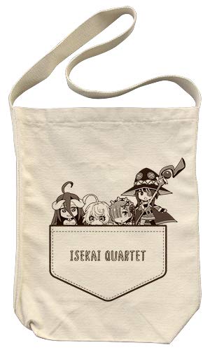 "Isekai Quartet" Isekai Quartet Shoulder Tote Bag Natural