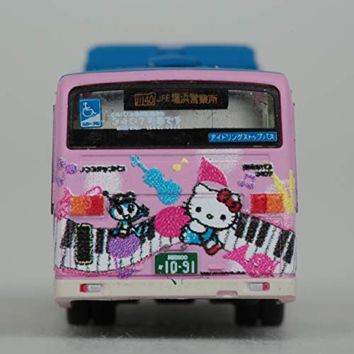 The Bus Collection Kawasaki City Transportation Bureau Kawasaki Nolfin x Hello Kitty Music Town Wrapping C