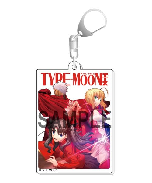 TYPE-MOON Ace Cover Illustration Acrylic Key Chain Archer & Nero & Rin