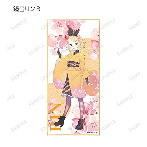 "Hatsune Miku" Sakura Miku Original Illustration Art by kuro Trading Shikishi with Stand