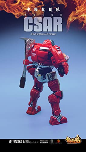 TOYSCOMIC FORGING SOUL SERIES AGS-23 CV-39 TYPE FIRE RESCUE TASK FORCE