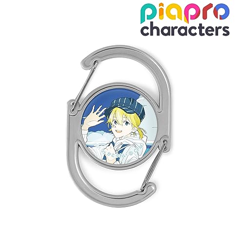 Piapro Characters Original Illustration Kagamine Len Early Summer Outing Ver. Art by Rei Kato Glass Carabiner