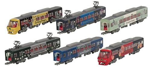 Railway Collection Nishi-Nippon Railroad Type 8000 Yanagawa Sightseeing Train Suito 6-car Train Set