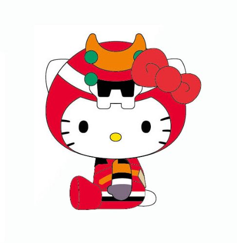 EVANGELION Synchronized with HELLO KITTY Plush M RE 10087