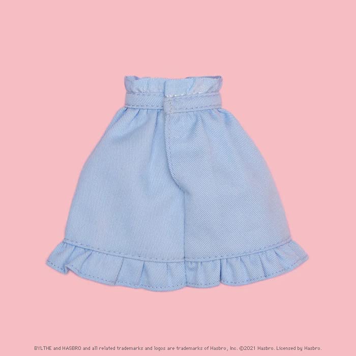 Produced by Junie Moon Dear Darling Fashion for Dolls Frilled Skirt (22cm) Blue