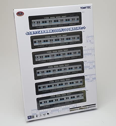 Railway Collection Nagoya Municipal Subway Tsurumai Line Type 3000 3101 Formation 6 Car Set