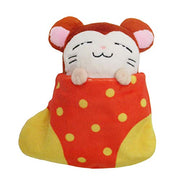 【Sanei Boeki】"Tottoko Hamutaro" HM14 Snoozer Plush S