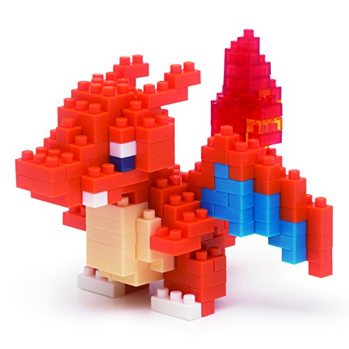 Lizardon Mini Collection Series Nanoblock (NBPM-008), Pocket Monsters-Kawada