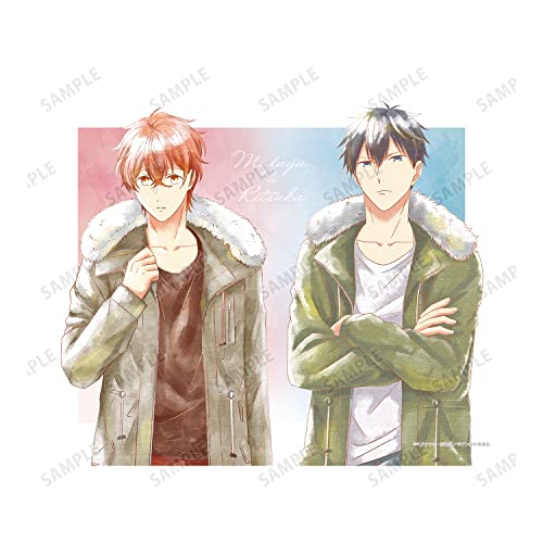 Given The Movie Sato Mafuyu & Uenoyama Ritsuka Ani-Art Aqua Label Canvas Board