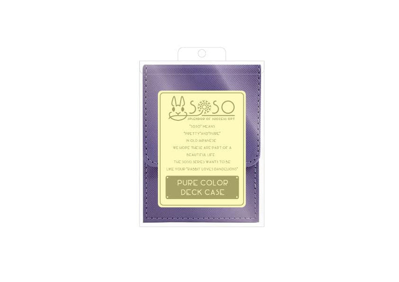 SOSO Pure Color Deck Case Sinonome Purple