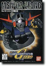 MSN-02 Zeong SD Gundam G Generation (#10), Kidou Senshi Gundam - Bandai