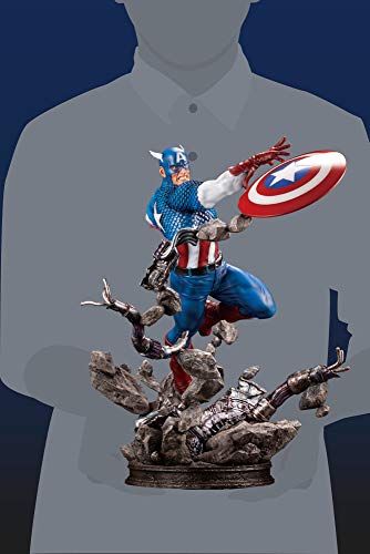 Marvel Avengers Captain America Fine Art Statue