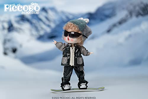PICCODO ACTION DOLL SKI WEAR BLACK
