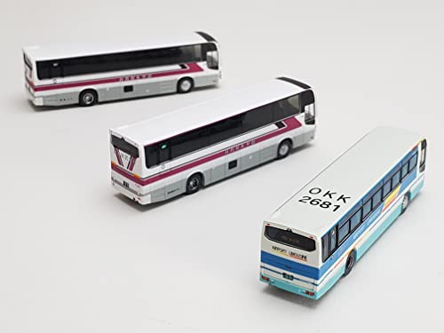 The Bus Collection Hankyu Bus Group Reorganization Anniversary 3 Car Set