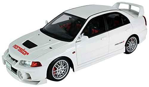 1/18 Mitsubishi EVO4 White — Ninoma