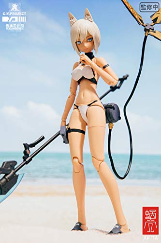 SNAIL SHELL "G.N.PROJECT" WOLF-001 SWIMWEAR FIGURE BODY & EQUIPMENT SET 1/12 SCALE ACTION FIGURE