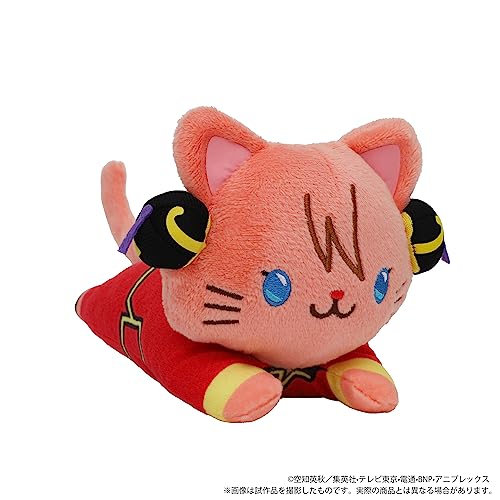 Gintama withCAT Plush with Eye Mask -Nesoberi- Kagura