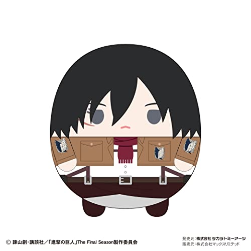 SK-18 "Attack on Titan" Fuwakororin Big 2 B Mikasa Ackerman