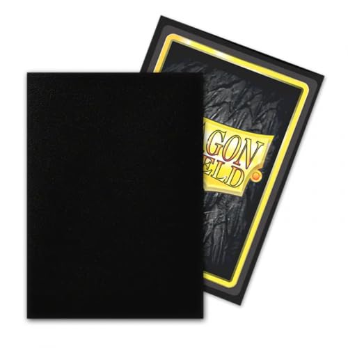Dragon Shield Sleeves- Standard size 11822 Matte NonGlare- Black V2