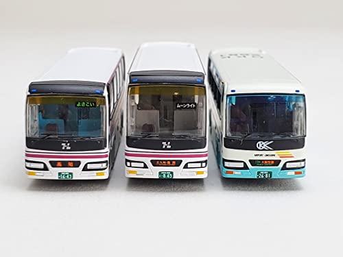 The Bus Collection Hankyu Bus Group Reorganization Anniversary 3 Car Set