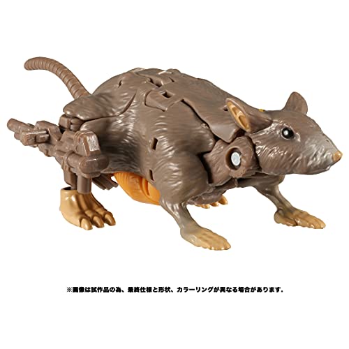 "Transformers" War for Cybertron WFC-19 Optimus Primal with Rattrap