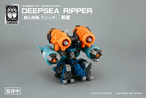 NUMBER 57 MANHUNTER DEEPSEA RIPPER 1/24 SCALE PLASTIC MODEL KIT