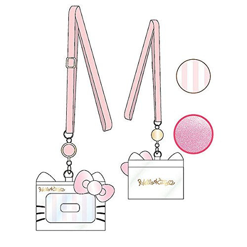 "Hello Kitty" Stretching Card Case Pink