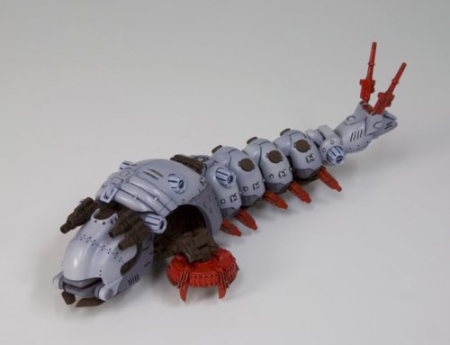 EMZ-15 MOLGA (con la versión de la unidad Canorio) - 1/72 escala - Modelo Master Highend, Zoids - Kotobukiya