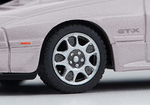 1/64 Scale Tomica Limited Vintage NEO TLV-N192h Mazda Savanna RX-7 GT-X (Winning Silver M) 1989
