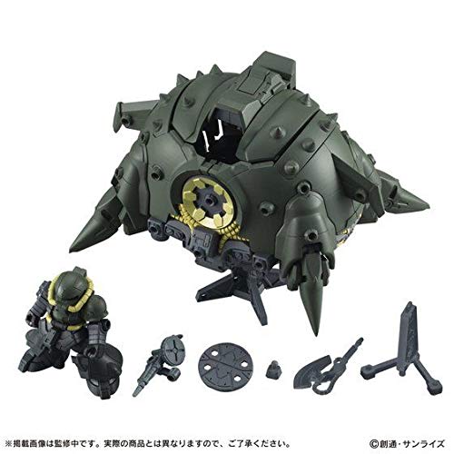 Apsaras II & MS-06 Zaku II Kidou Senshi Gundam Mobile Suit Ensemble Kidou Senshi Gundam: Dai 08 MS Shotai - Bandai