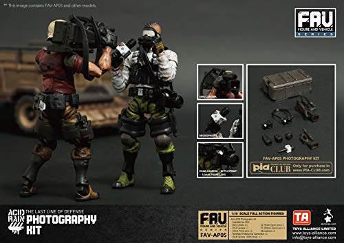 TOYS ALLIANCE LIMITED "ACID RAIN" 1/18 SCALE FAV-AP05 PHOTOGRAPHY KIT