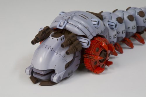 EMZ-15 MOLGA (con la versión de la unidad Canorio) - 1/72 escala - Modelo Master Highend, Zoids - Kotobukiya