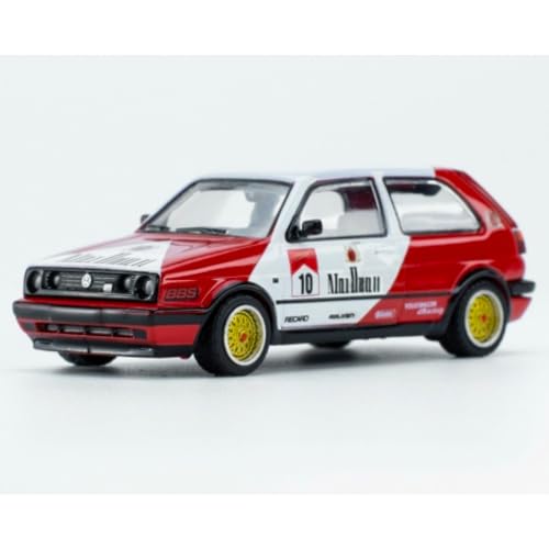 1/64 Golf GTI Red / White