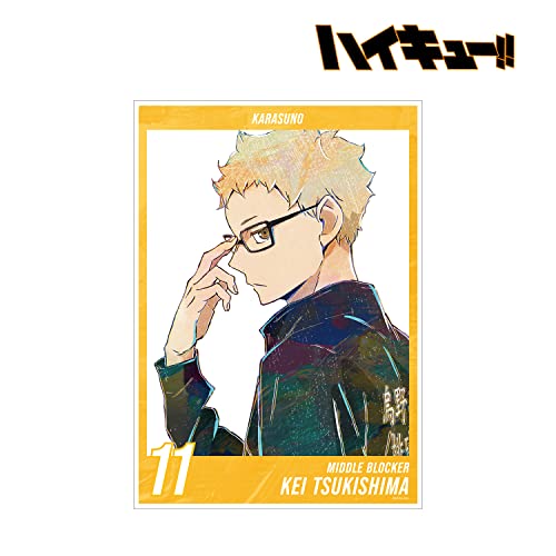 "Haikyu!!" Tsukishima Kei Ani-Art Vol. 5 A3 Matted Poster