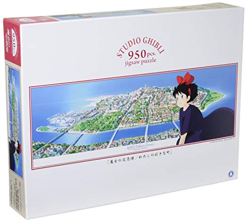 950 Piece Jigsaw Puzzle "Kiki's Delivery Service" My favorite town 34x102cm