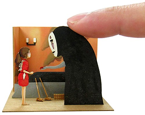 "Spirited Away" Kaonashi & Ogino Chihiro Miniatuart Kit Studio Ghibli Mini (MP07-59)