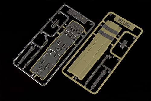 Non Scale Plastic Kit Plaact Options Series 10 Twin Shields 3 Khaki