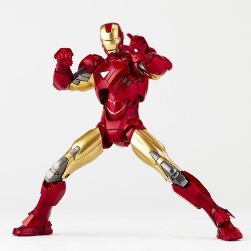 Iron Man Mark VI Legacy of Revoltech (LR-040) Revoltech SFX Iron Man - Kaiyodo