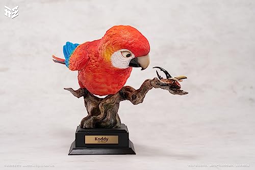 ART OF SHAPE "JUNGLE LOOKBOOK" SERIES 002 ARA MACAO KODDY RESIN STATUE