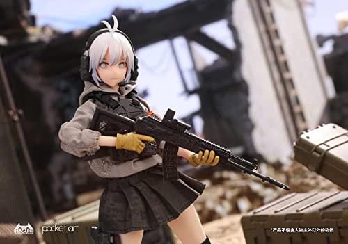 HASUKI POCKET ART SERIES PA003 HABE SASHA 1/12 SCALE ACTION FIGURE