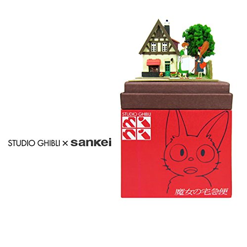 Miniatuart Kit Studio Ghibli Mini "Kiki's Delivery Service" Osono-san & Kiki