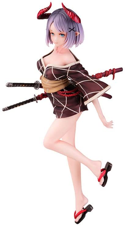 "Original Character" Tsuno Musume Illustration by Shal.E
