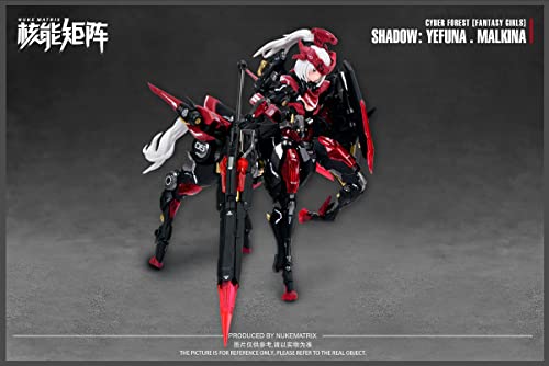 NUKE MATRIX "CYBER FOREST FANTASY GIRLS" SHADOW: YEFUNA MALKINA PLASTIC MODEL KIT