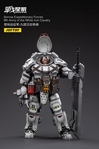 JOYTOY Battle for the Stars Sorrow Expeditionary Forces 9th Army of the white Iron Cavalry 1/18 Scale Figure