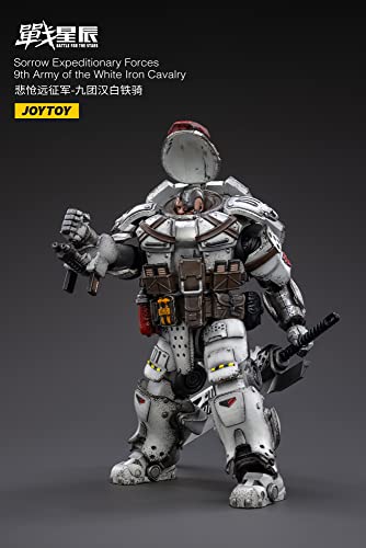 JOYTOY Battle for the Stars Sorrow Expeditionary Forces 9th Army of the white Iron Cavalry 1/18 Scale Figure
