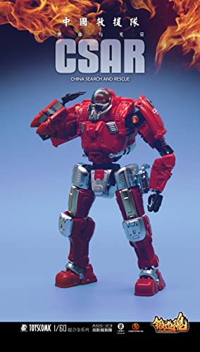 TOYSCOMIC FORGING SOUL SERIES AGS-23 CV-39 TYPE FIRE RESCUE TASK FORCE